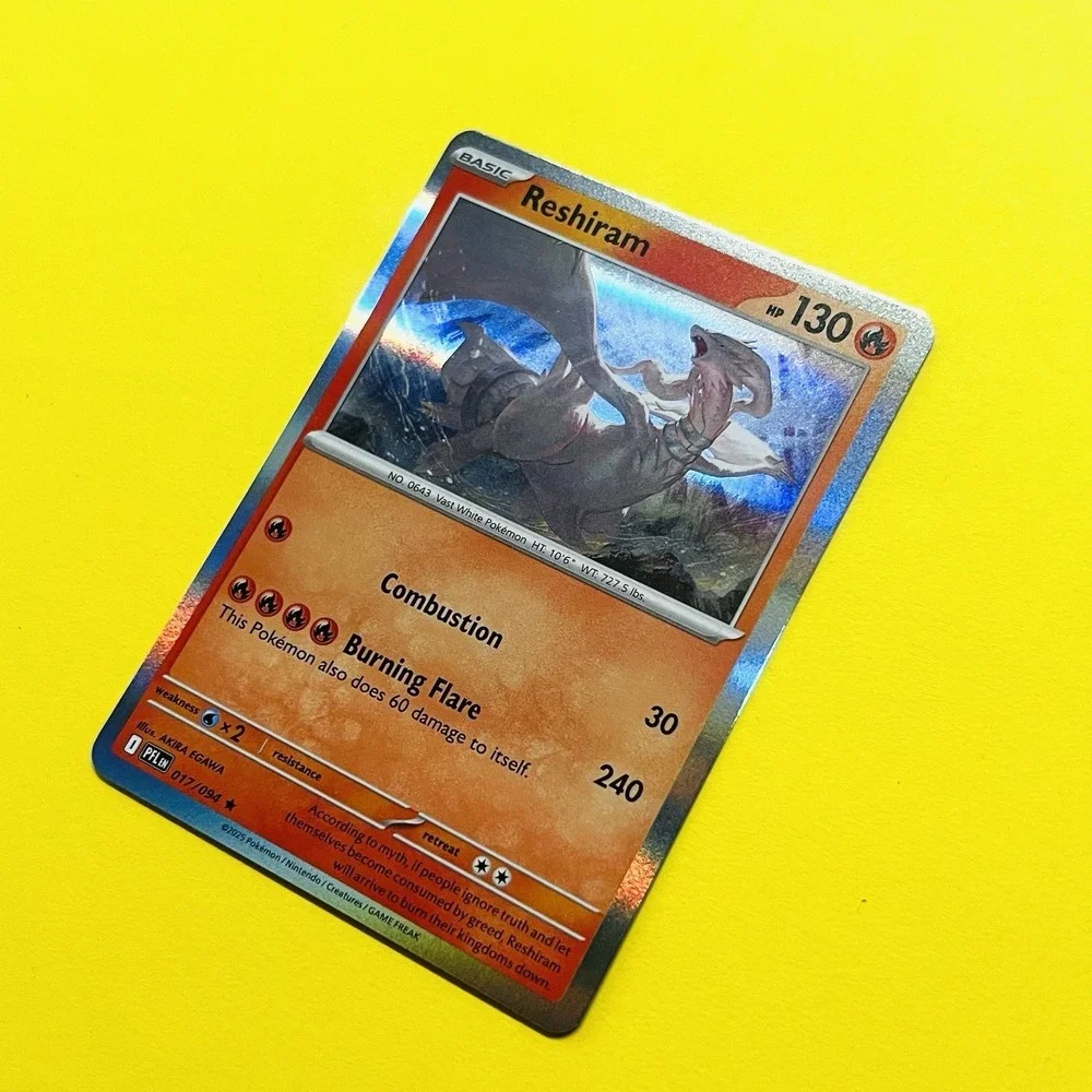 Pokemon Reshiram 017/094 Holo Paradox Rift Scarlet & Violet‎ Rare